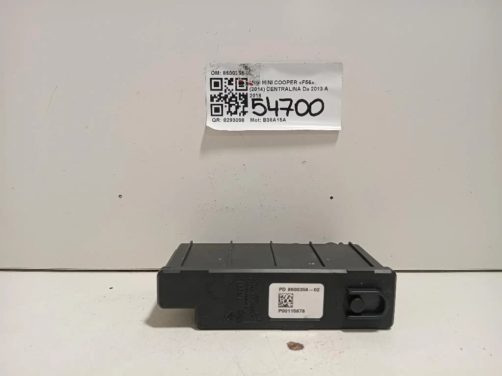 Centralina 8600358-02 Mini MINI Cooper F56 2014