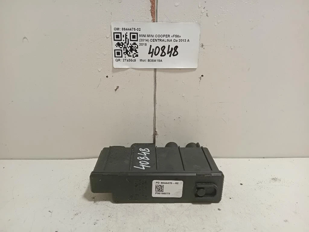 Centralina 8644475-02 Mini MINI Cooper F56 2014