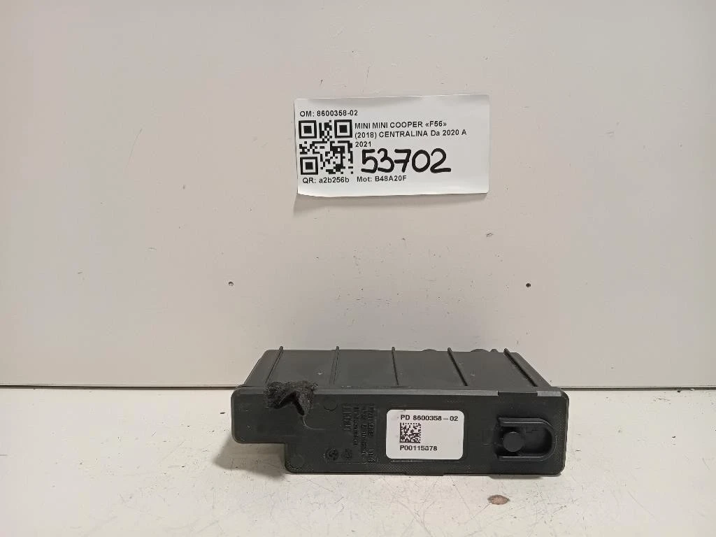 Centralina 8600358-02 Mini MINI Cooper F56 2018