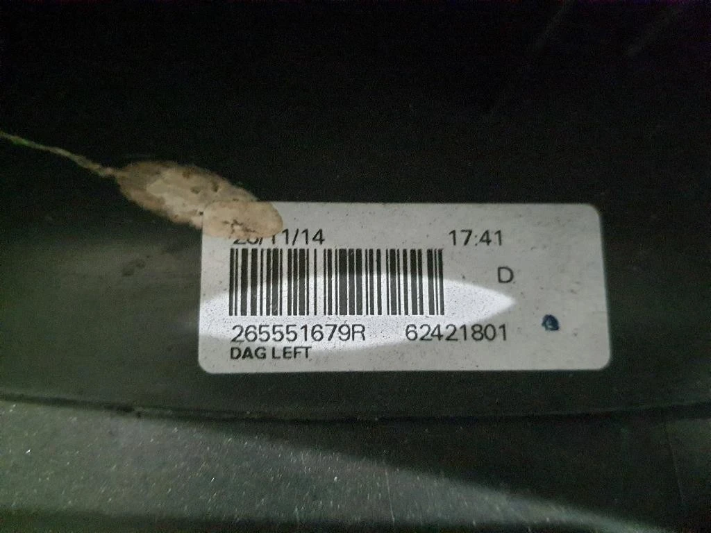 Fanale POST SX 265551679R Dacia Duster I 2014