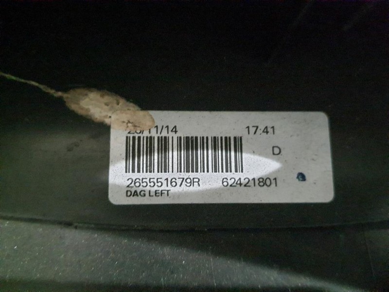 Fanale POST SX 265551679R Dacia Duster I 2014