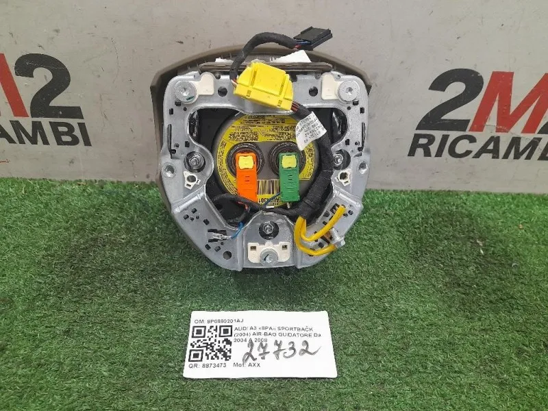 Air-bag Guidatore 8P0880201AJ Audi A3 8PA Sportback 2004