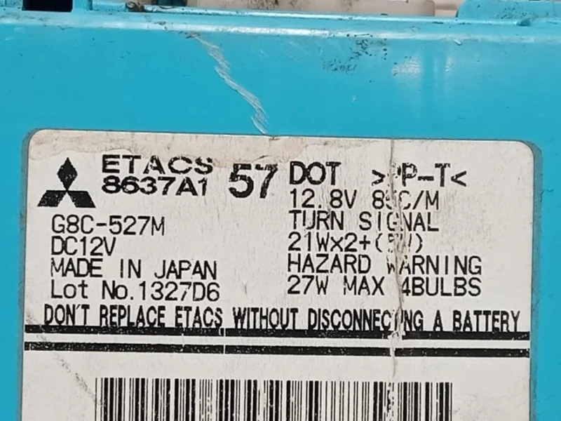 Centralina 8637A157 Mitsubishi Pajero IV 2007