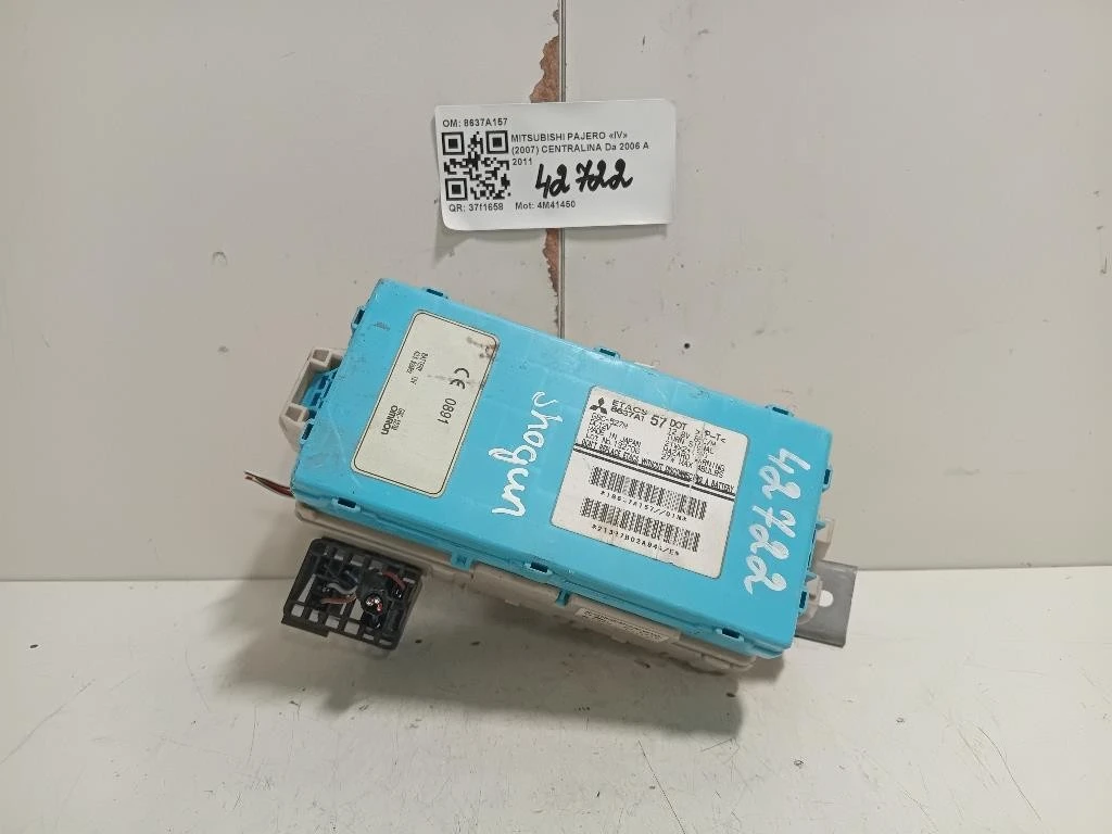 Centralina 8637A157 Mitsubishi Pajero IV 2007