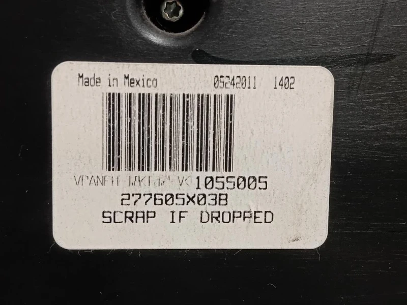 Centralina 277605X038 Nissan Navara 2010