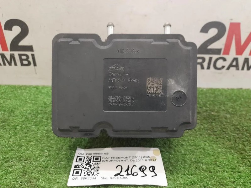 ABS Gruppo ANT P68158541AB Fiat Freemont 2011