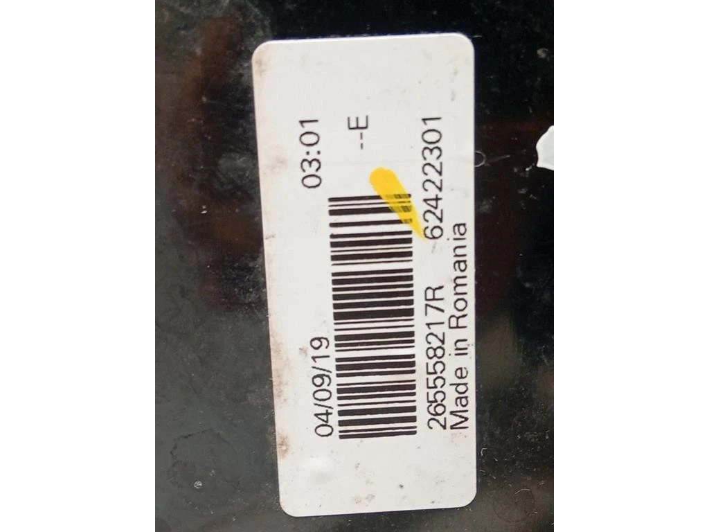 Fanale POST SX 26558217R Dacia Duster II 2018