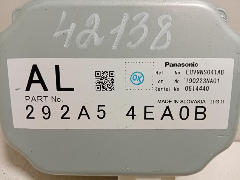 Centralina 292A5 4EA0B Nissan Qashqai II 2017