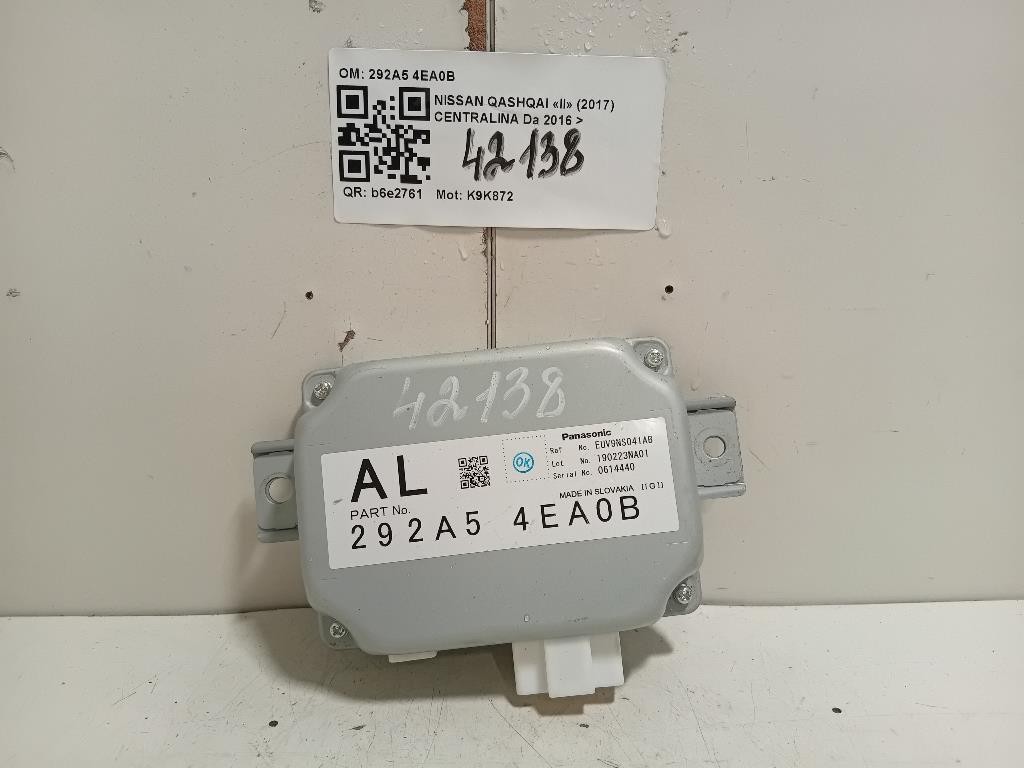 Centralina 292A5 4EA0B Nissan Qashqai II 2017