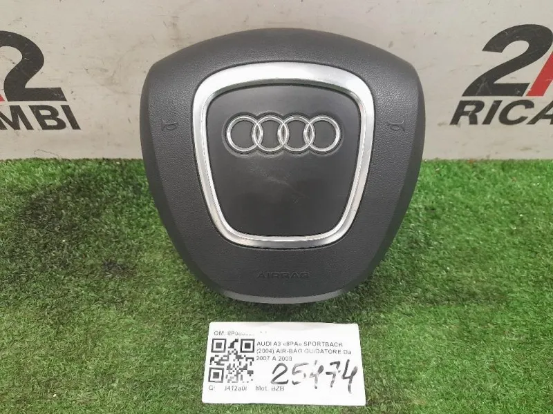 Air-bag Guidatore 8P0880201AJ Audi A3 8PA Sportback 2004