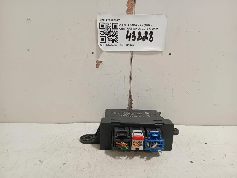 Centralina 420103327 Opel Astra K 2016