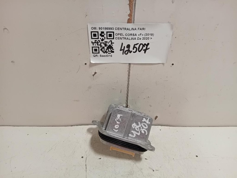 Centralina 90186993 CENTRALINA FARI Opel Corsa F 2019