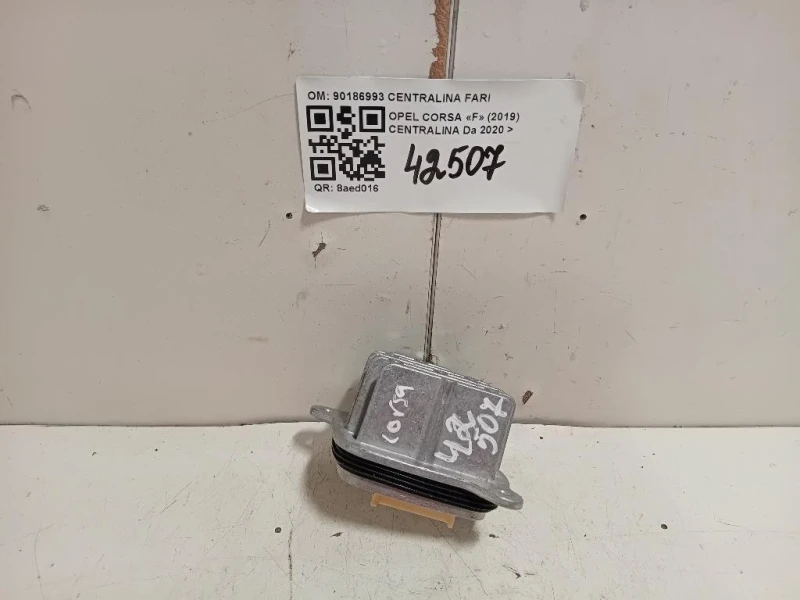 Centralina 90186993 CENTRALINA FARI Opel Corsa F 2019