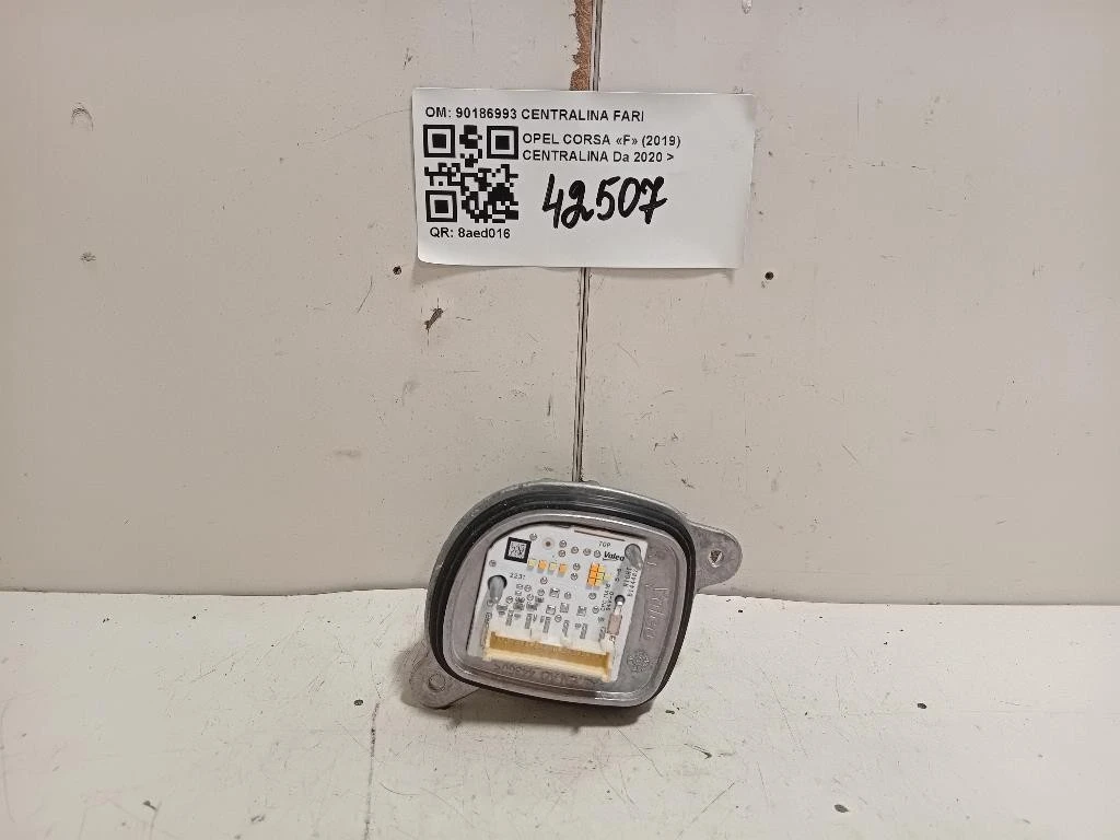 Centralina 90186993 CENTRALINA FARI Opel Corsa F 2019