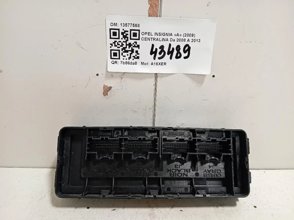 Centralina 13577568 Opel Insignia A 2009