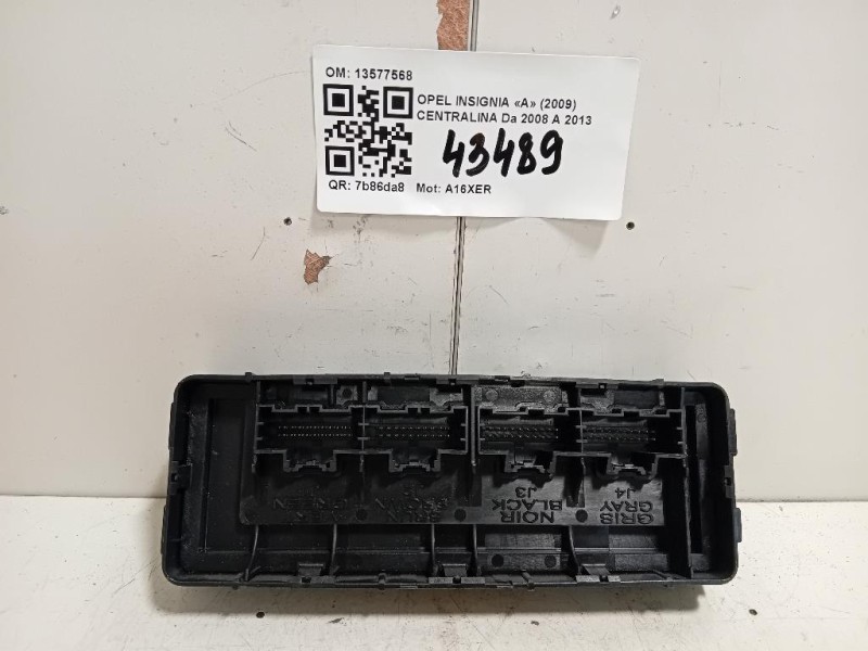 Centralina 13577568 Opel Insignia A 2009