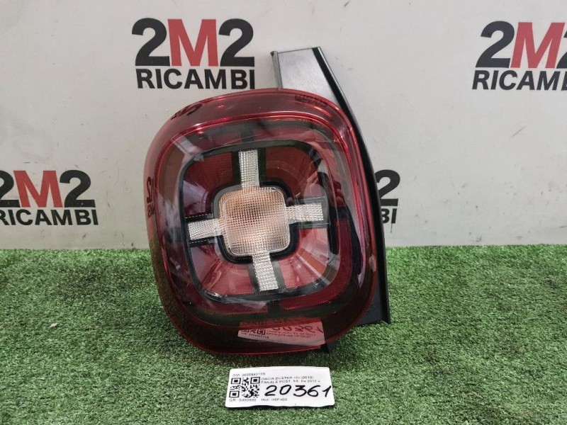 Fanale POST SX 265558217R Dacia Duster II 2018