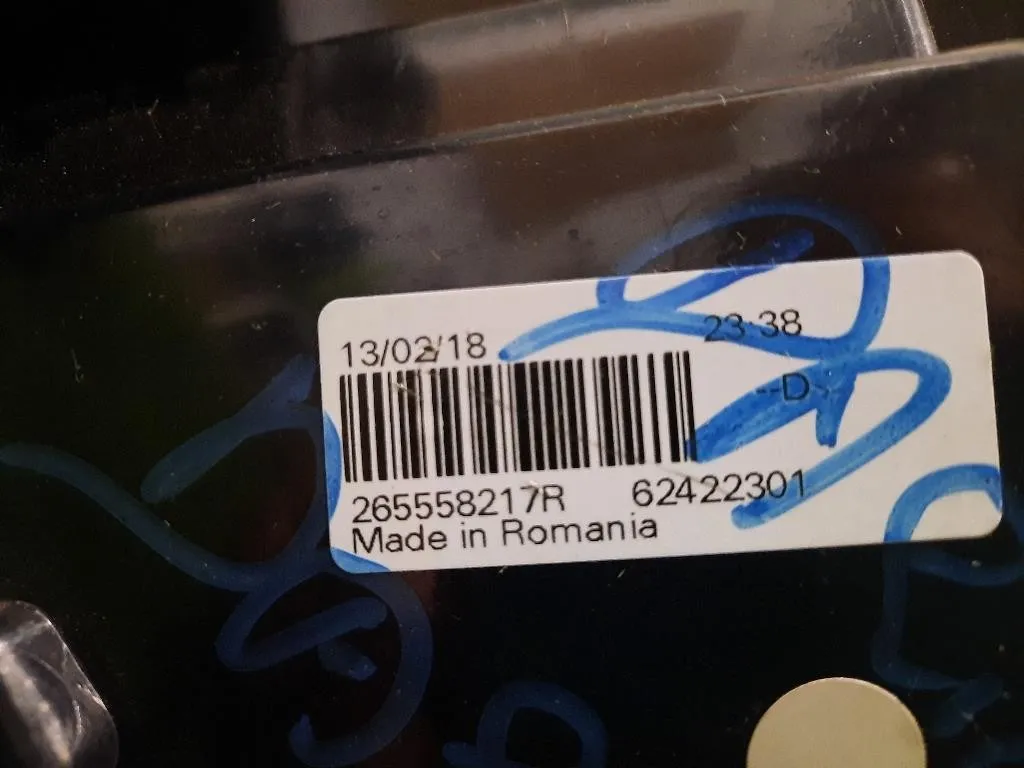 Fanale POST SX 26555821R Dacia Duster II 2018