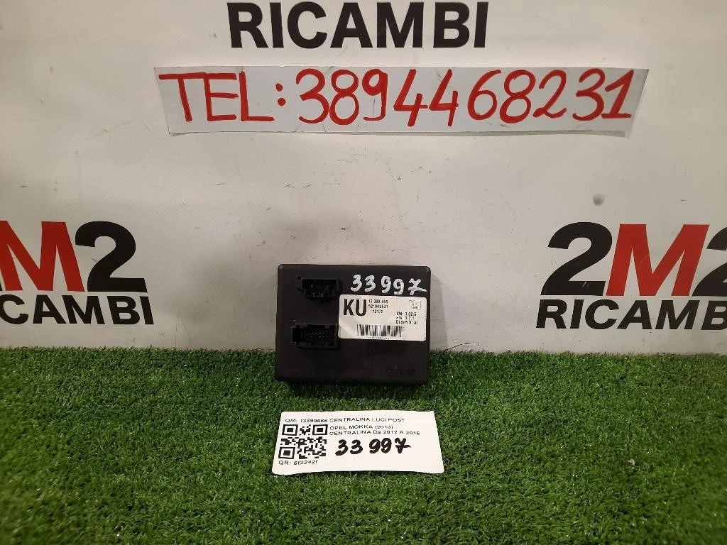 Centralina 13399666 CENTRALINA LUCI POST Opel Mokka 2013
