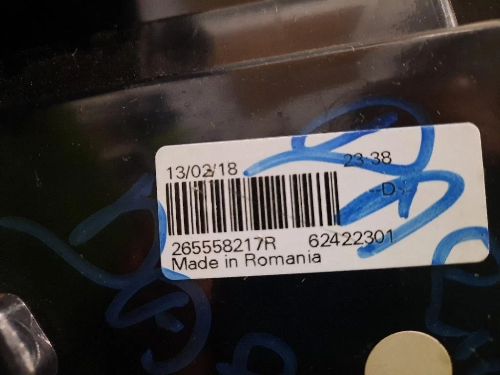 Fanale POST SX 26555821R Dacia Duster II 2018