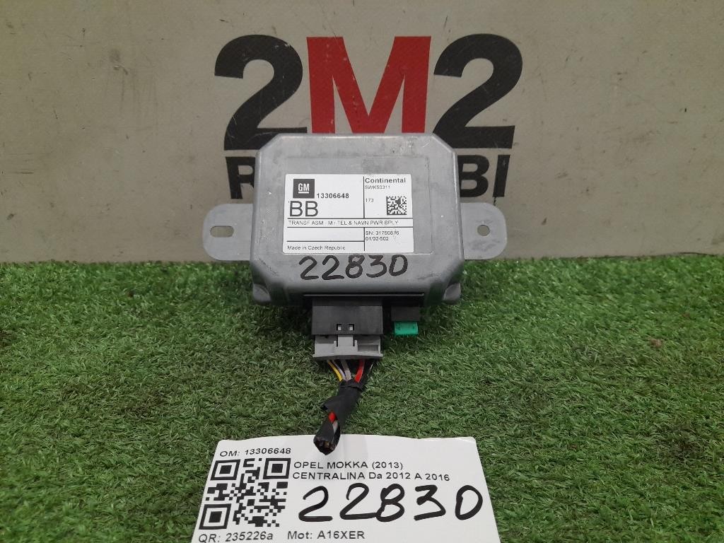 Centralina 13306648 Opel Mokka 2013