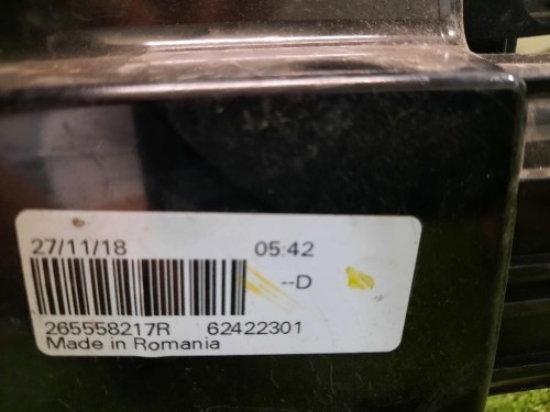 Fanale POST SX 265558217R Dacia Duster II 2018