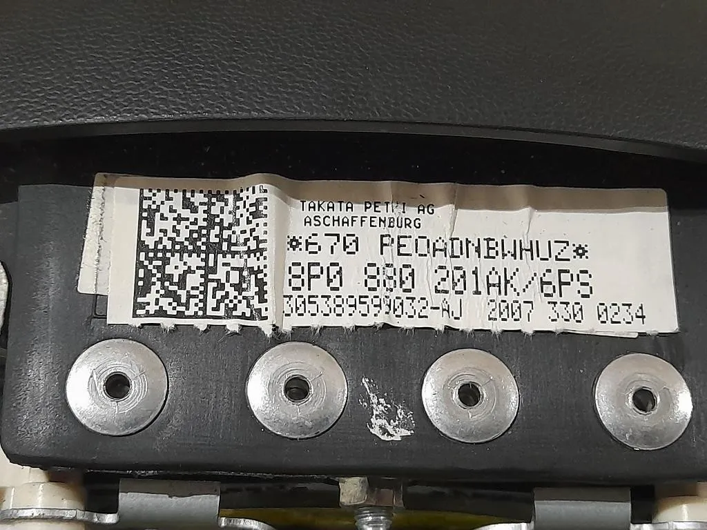 Air-bag Guidatore 8P0880201AK Audi A3 8PA Sportback 2008