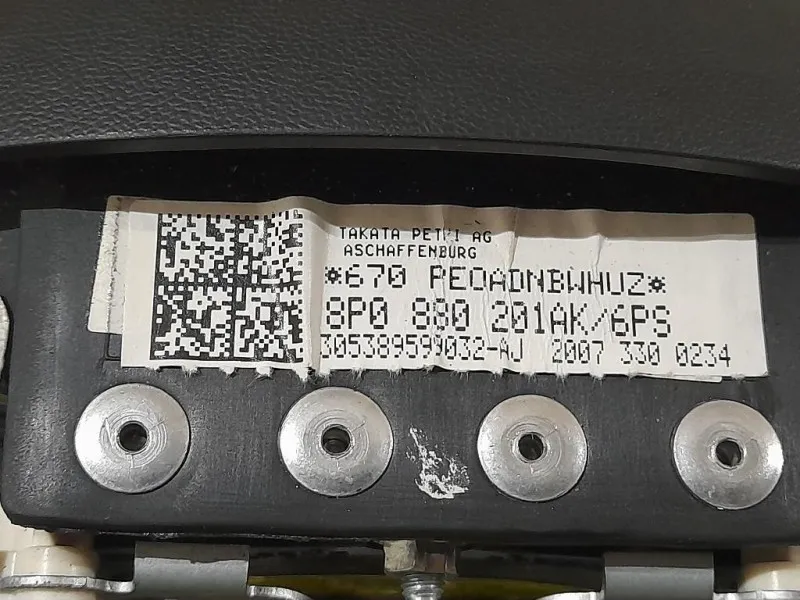 Air-bag Guidatore 8P0880201AK Audi A3 8PA Sportback 2008