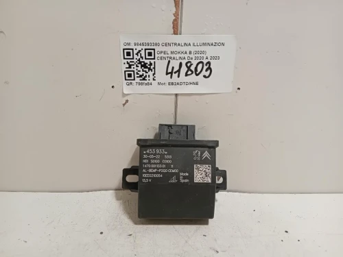 Centralina 9845393380 CENTRALINA ILLUMINAZIONE Opel Mokka B 2020