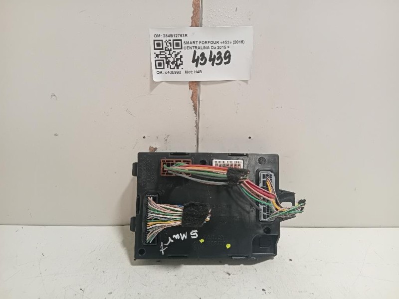 Centralina 284B12763R Smart Forfour 453 2015