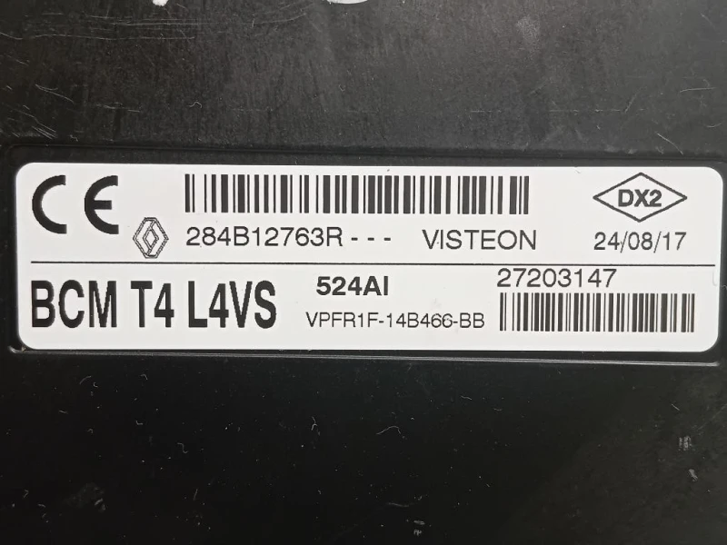 Centralina 284B12763R Smart Forfour 453 2015