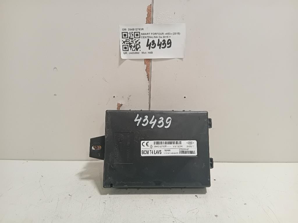 Centralina 284B12763R Smart Forfour 453 2015