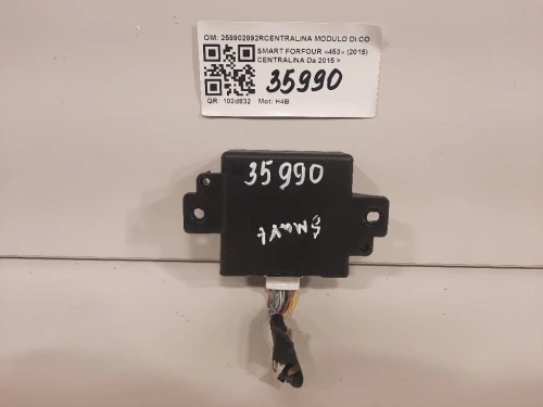 Centralina 259902892RCENTRALINA MODULO DI CONTROLLO Smart Forfour 453 2015