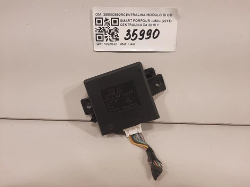 Centralina 259902892RCENTRALINA MODULO DI CONTROLLO Smart Forfour 453 2015