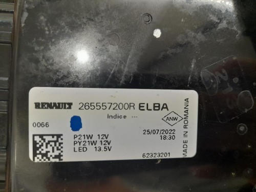 Fanale POST SX 265557200R Dacia Duster II 2021