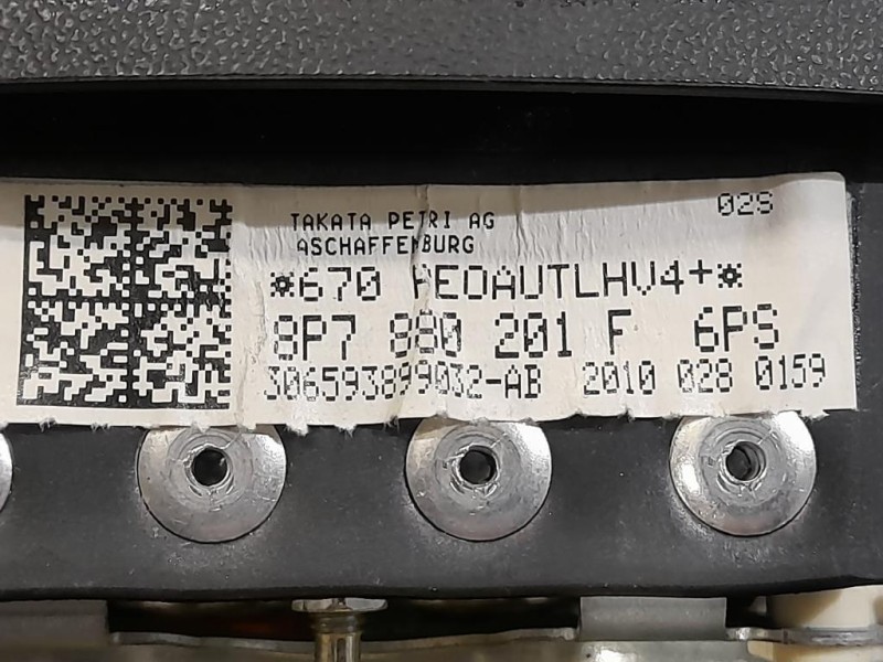 Air-bag Guidatore 8P7880201F Audi A3 8PA Sportback 2008