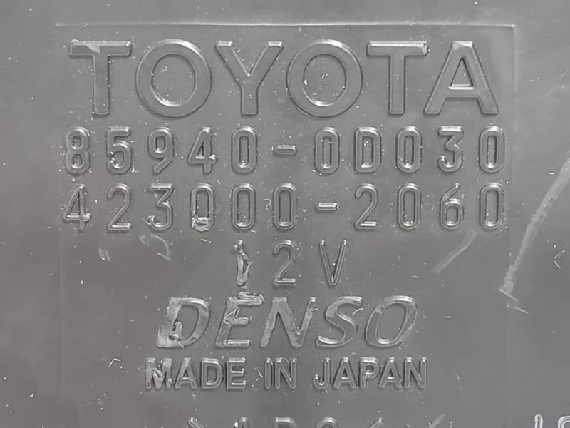 Centralina CENTRALINA TERGICRISTALLI 85940-0D030 Toyota Yaris IV 2017