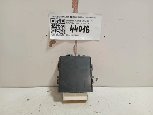 Centralina CENTRALINA TERGICRISTALLI 85940-0D030 Toyota Yaris IV 2017