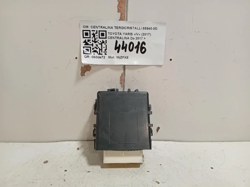 Centralina CENTRALINA TERGICRISTALLI 85940-0D030 Toyota Yaris IV 2017