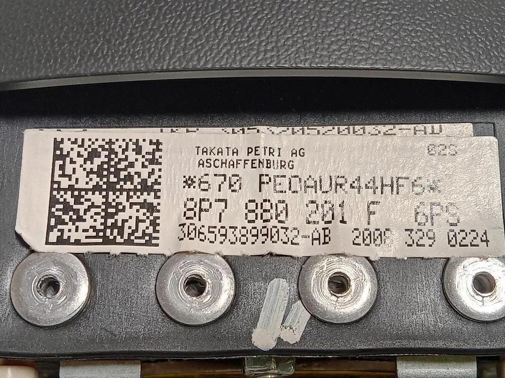 Air-bag Guidatore 8P7 880 201 F Audi A3 8PA Sportback 2008