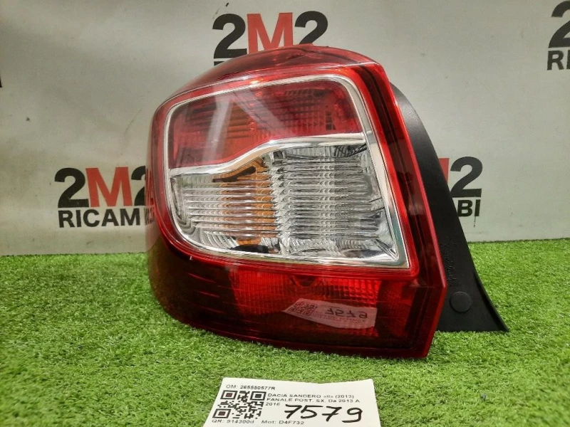 Fanale POST SX 265550577R Dacia Sandero II 2013