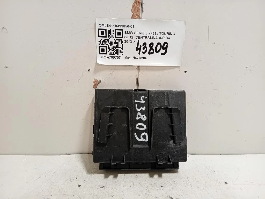 Centralina AC 64119311850-01 Bmw Serie 3 F31 Touring 2012