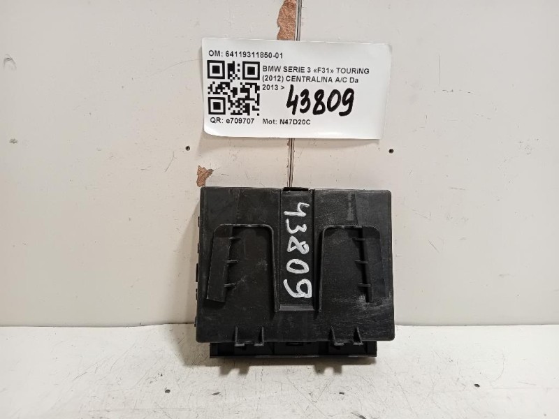 Centralina AC 64119311850-01 Bmw Serie 3 F31 Touring 2012