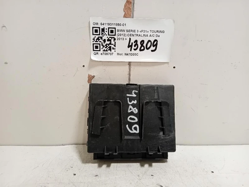 Centralina AC 64119311850-01 Bmw Serie 3 F31 Touring 2012