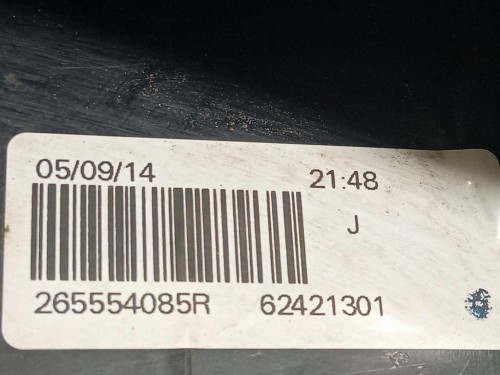 Fanale POST SX 265500465R Dacia Sandero Stepway II 2016