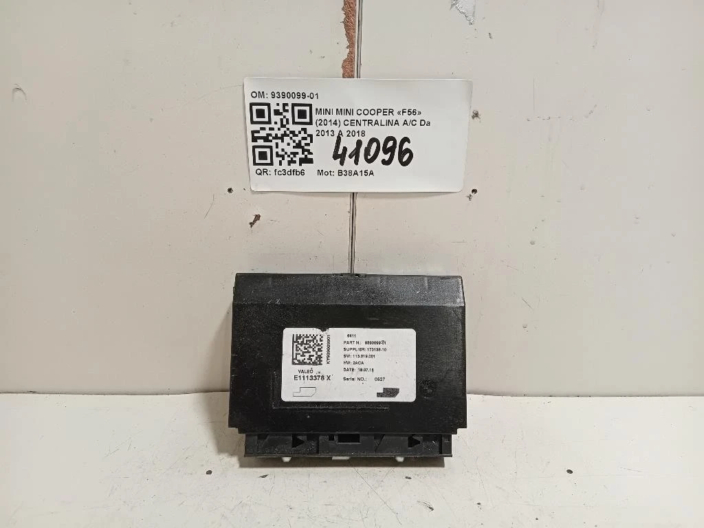 Centralina AC 9390099-01 Mini MINI Cooper F56 2014