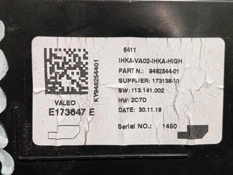 Centralina AC 9462544-01 Mini MINI Cooper F56 2018