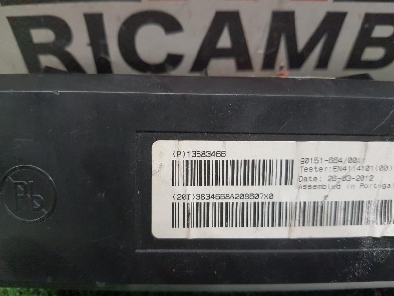 Centralina AC 13583466 Opel Astra J 2010