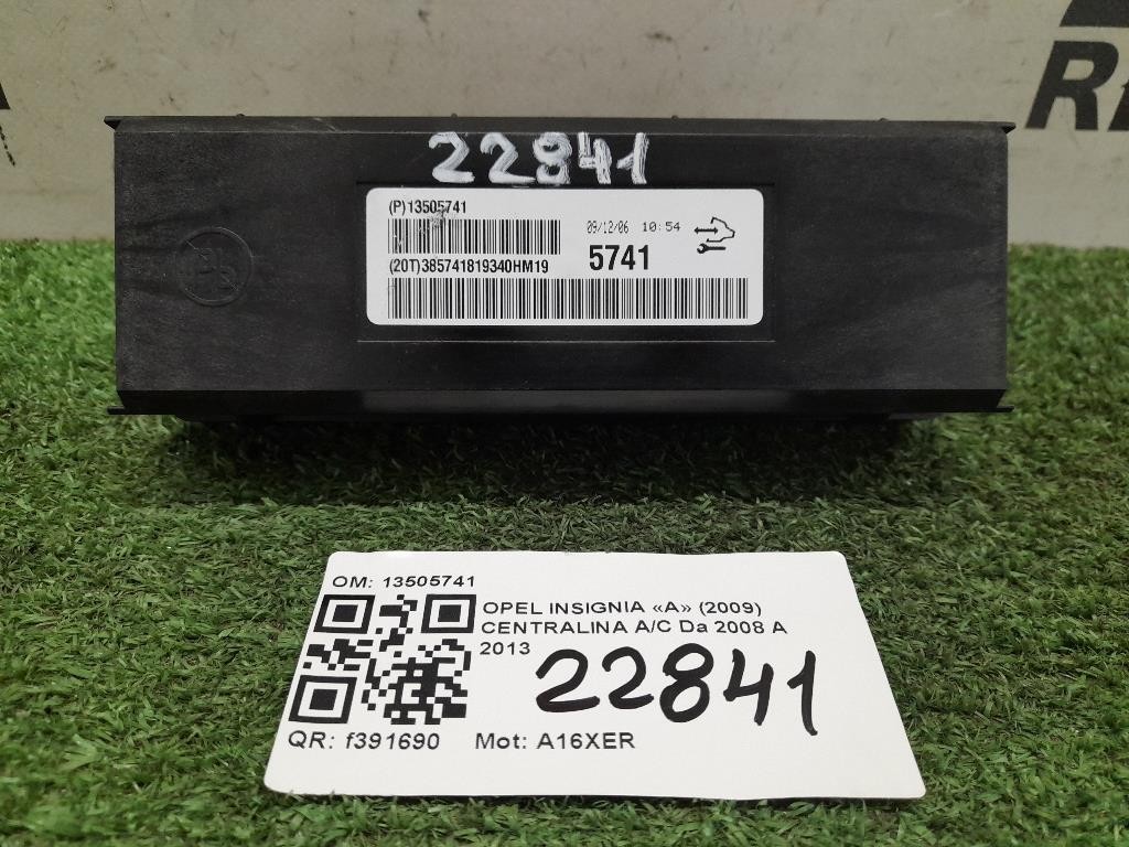 Centralina AC 13505741 Opel Insignia A 2009