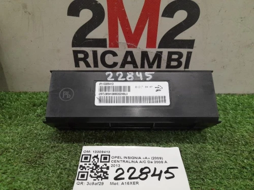 Centralina AC 13309413 Opel Insignia A 2009